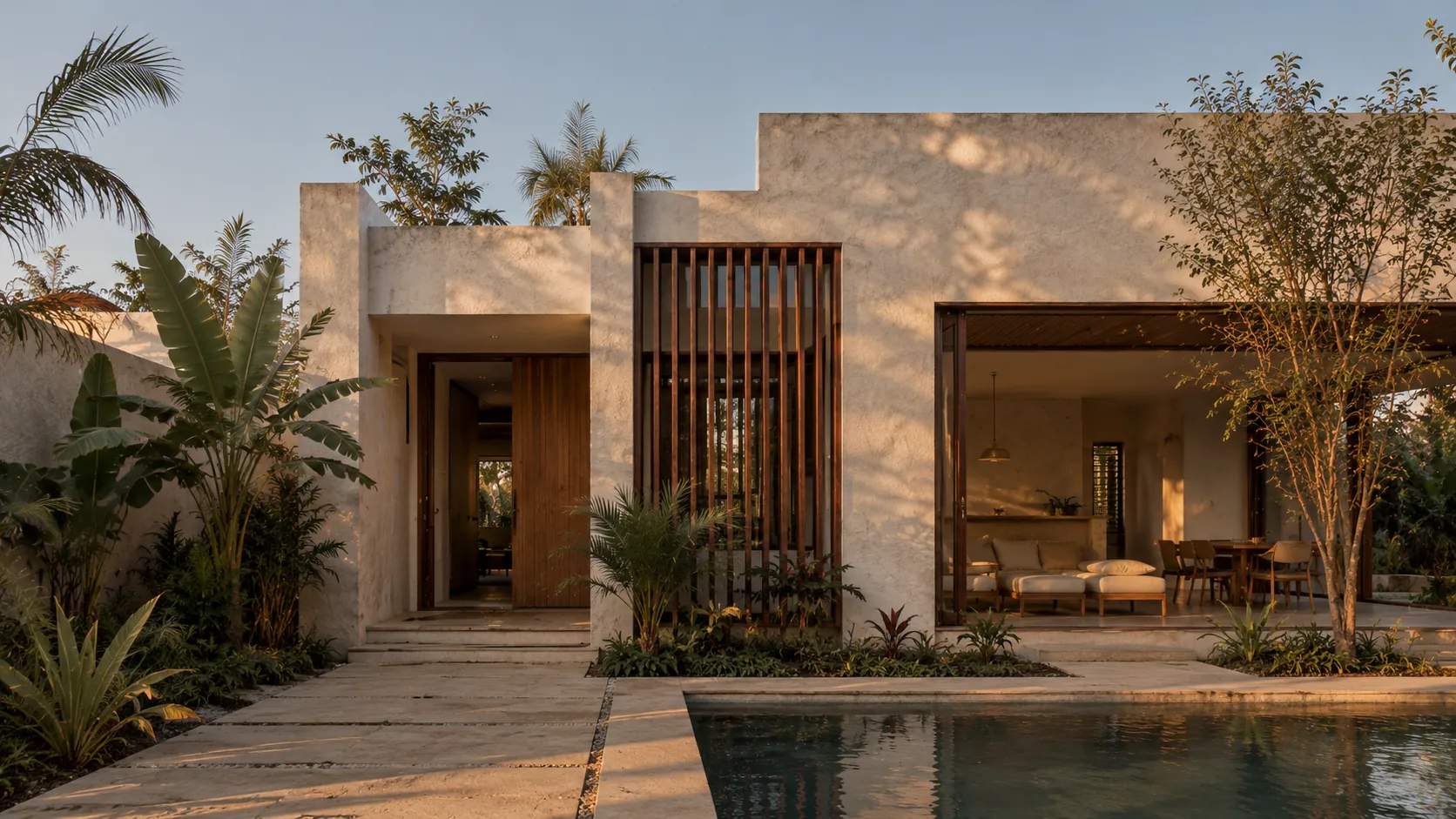 Estudio Tahay — patio tropical